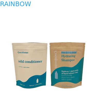 کیسه های کاغذی با قفل زیپ کیسه های بسته بندی قابل مصرف