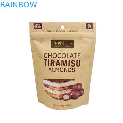 درمان مهر و موم شده کیفیت خوب بسته های پلاستیکی شکلاتی بسته بندی مواد غذایی