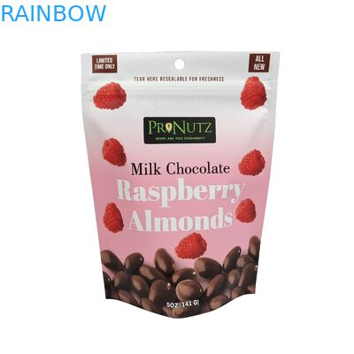 مواد مواد مواد غذایی بسته بندی Matt طراحی سفارشی کیف های ایستاده Zipper بسته بندی کیسه پلاستیکی