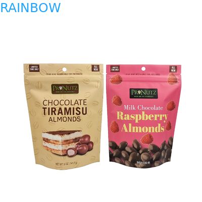 کیسه های زیپ لاک مایلار با پنجره شفاف برای جوانه های کدو