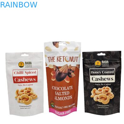 سفارشی بایستید بالا زیپ جوجه های کدو کیسه غذایی شکلات ورق آلومینیوم زیپ قفل بسته بندی کیسه