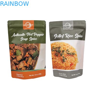 کوله پلاستیکی شکلاتی که می تواند دوباره بسته شود، فولیک آلومینیومی، کوله ایستاده، میان وعده