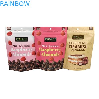 قیمت کارخانه کیسه پلاستیکی سفارشی ایستاده غذا آجیل کیشو کیسه بسته بندی کیسه زیپ بسته بندی