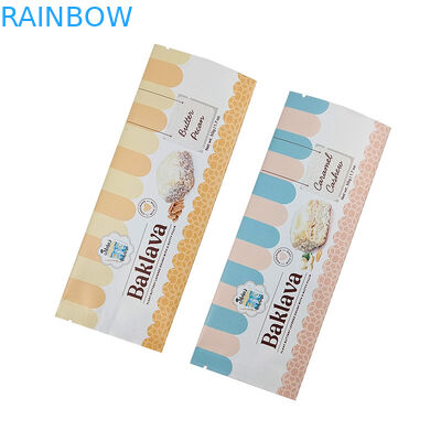 عمده فروشی مواد غذایی درجه سفارشی چاپی کیسه صاف کیسه بسته بندی کم MOQ کیسه های زیست فرسوده