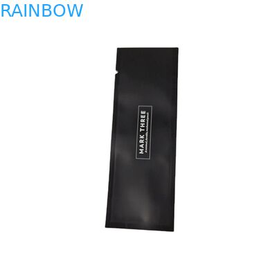 چاپی سفارشی MOQ کوچک کیسه مسطح لوازم آرایشی بسته های نمونه بسته های پنبه ضد بوی