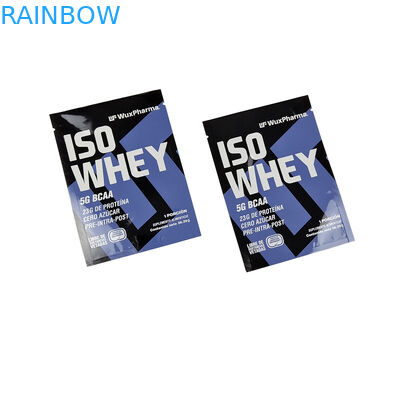 بسته بندی 3 طرفه مهر و موم ورق کیسه نگه دارید 10g مکمل خود را بسته های نمونه قدرت