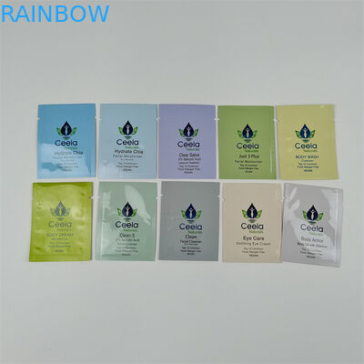 کیسه بسته بندی حرفه ای آرایشی Max.10 رنگ کیسه صاف نمونه های رایگان بسته بندی