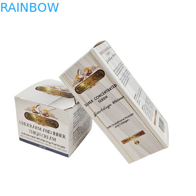 بسته بندی کاغذی کارتونی کرم صورت جعبه هدیه جعبه مراقبت از پوست لوازم آرایشی جعبه کاغذی با لوگو خود