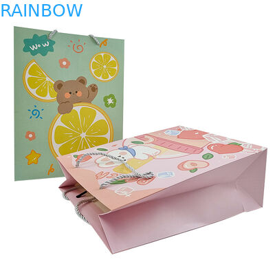 عمده فروشی لوگو چاپ شده سفارشی کیسه کاغذی هدیه لوکس خرده فروشی بوتیک خرید کیسه کاغذی