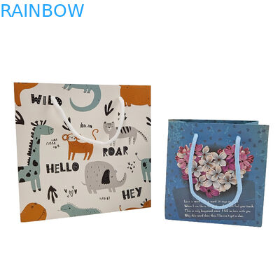 بسته بندی سفارشی کیف کاغذی کرافت با کیفیت بالا کیف خرید قابل تجزیه