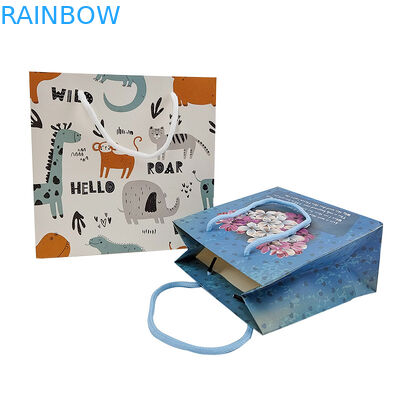 بسته بندی سفارشی کیف کاغذی کرافت با کیفیت بالا کیف خرید قابل تجزیه