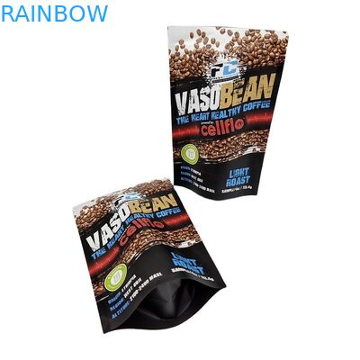 چاپ سفارشی MOQ کوچک بسته های نمونه قهوه ایستاده بسته های پنبه ضد بوی