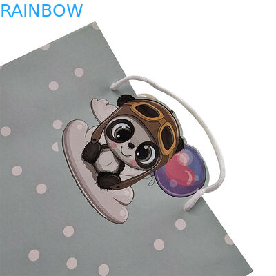 کاغذ طناب رشته Kraft کاغذ کیسه دستگیره طناب کیسه پذیرفتن سفارشی رنگ بسته بندی کاغذ پیچیده