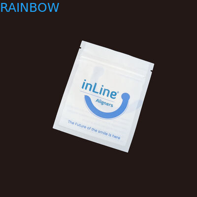 کیسه های بسته بندی کوچک زپ لاک قابل استفاده مجدد برای پاک کننده های نامرئی شفاف کیسه پاک کننده ارتودنسی