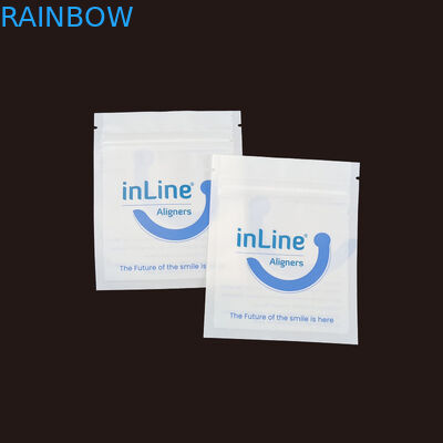 کیسه های بسته بندی کوچک زپ لاک قابل استفاده مجدد برای پاک کننده های نامرئی شفاف کیسه پاک کننده ارتودنسی