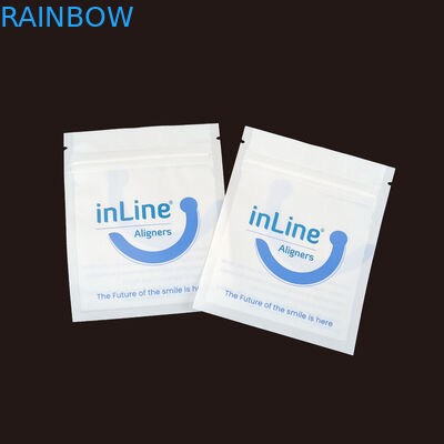 کیسه های بسته بندی کوچک زپ لاک قابل استفاده مجدد برای پاک کننده های نامرئی شفاف کیسه پاک کننده ارتودنسی