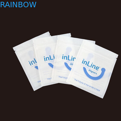 کیسه های بسته بندی کوچک زپ لاک قابل استفاده مجدد برای پاک کننده های نامرئی شفاف کیسه پاک کننده ارتودنسی