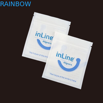 کیسه های بسته بندی کوچک زپ لاک قابل استفاده مجدد برای پاک کننده های نامرئی شفاف کیسه پاک کننده ارتودنسی