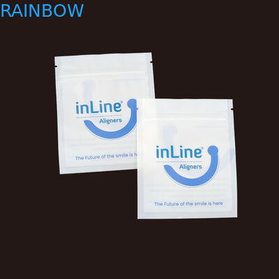 کیسه های بسته بندی کوچک زپ لاک قابل استفاده مجدد برای پاک کننده های نامرئی شفاف کیسه پاک کننده ارتودنسی