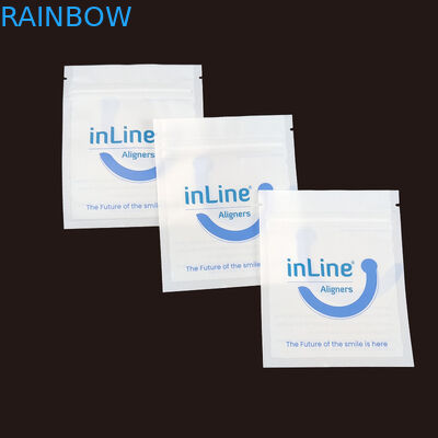 کیسه های بسته بندی کوچک زپ لاک قابل استفاده مجدد برای پاک کننده های نامرئی شفاف کیسه پاک کننده ارتودنسی