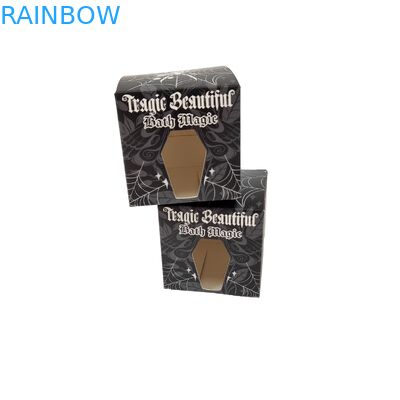 با کیفیت بالا جعبه کاغذی سیاه مربع سفارشی با جعبه هدیه کارتونی سفید