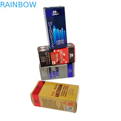 جعبه کاغذی فروش داغ برای بطری بسته بندی ثانویه برای حفاظت و زیبایی UV اثر لوگو سفارشی جعبه کاغذی