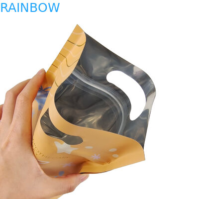 طراحی سفارشی چاپ شده مت مربع تخت پایین طرف گسیت پلاستیکی Mylar ورق لوگو بسته بندی کیسه آسان اشک کیسه های زیپ