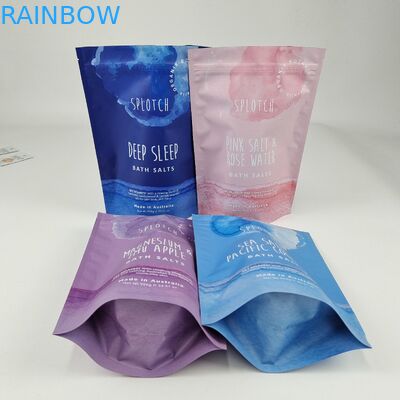 سفارشی 500pcs 1000pcs کم MOQ Zipper Lock مواد غذایی شیرینی بسته بندی سفارشی چاپ دیجیتال Reseal ایستاده تا کیسه