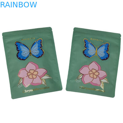 فروش داغ سفارشی کیسه های ضد بوی با لوگو بایستید ورق آلومینیوم کیسه مایلار برای شکلات