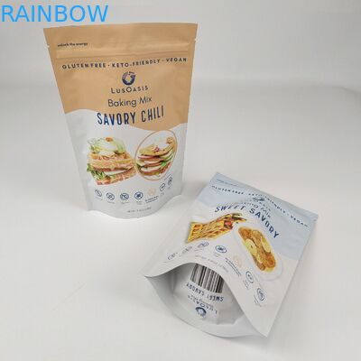 بسته بندي قرمز با زپ ضد بوي براي قهوه