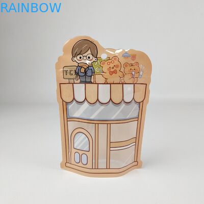 عمده فروشی مواد غذایی درجه قابل بازپرداخت ایستادن ورق آلومینیوم پلاستیک زیپ پودر بسته بندی مواد غذایی بسته بندی ادویه مطبوع سفارشی