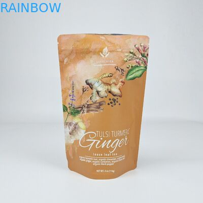 چاپ دیجیتال مهر گرمایی 100g 250g 500g پلاستیک Ziplock ضد بوی بلند بسته بندی کیسه های Mylar