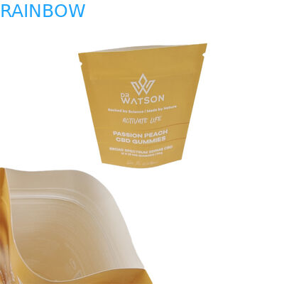 فروش داغ طراحی سفارشی چاپ شده بیوتراژ قابل ایستادن کیسه کاغذی کرافت بسته بندی آب نبات دوستدار محیط زیست