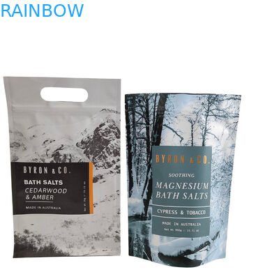 چاپ لوگو سفارشی سیپلاک کیسه بدن اسکروب صابون حمام بمب بسته بندی ورق آلومینیوم کیسه پلاستیکی سیپلر کیسه های نمک حمام