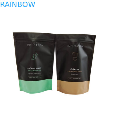 چاپ لوگو سفارشی سیپلاک کیسه بدن اسکروب صابون حمام بمب بسته بندی ورق آلومینیوم کیسه پلاستیکی سیپلر کیسه های نمک حمام