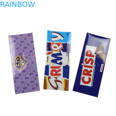 پاکت پودر پروتئین قند قهوه خالی پشت طرف بسته بندی بسته بندی شده