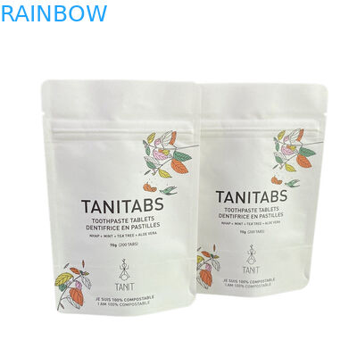 کوله زپ مخصوص ضد آب و قابل تجزیه پلاستیک کاغذهای کرافت