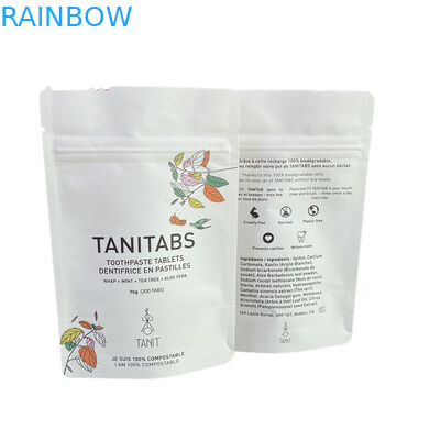 کوله زپ مخصوص ضد آب و قابل تجزیه پلاستیک کاغذهای کرافت