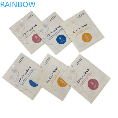 کوله زپ مخصوص ضد آب و قابل تجزیه پلاستیک کاغذهای کرافت