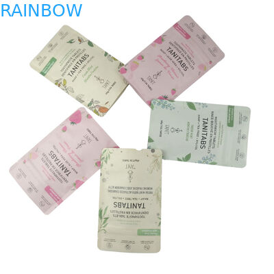 چاپ برند سفارشی مواد غذایی پلی اتیلن بیوتراژ پاور کرافت پاور ایستاده کیسه مایلار کیسه های زیپلاک