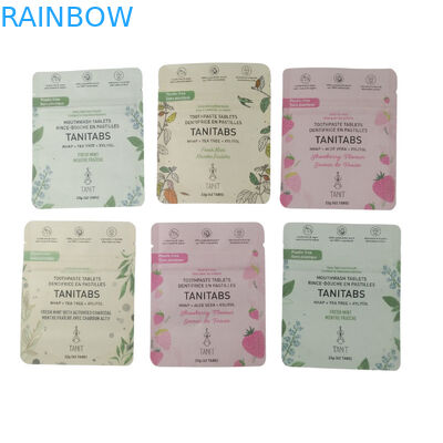 بسته بندی مواد غذایی 100٪ کمپوست قابل تجزیه بیولوژیکی کیسه های کاغذی Kraft