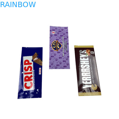 چاپی سفارشی درجه غذایی پشت طرف بسته بندی شده کیسه ناشتا نوار انرژی بسته بندی بسته بندی شکلات قارچ