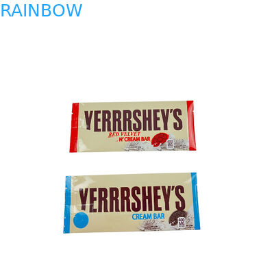 چاپی سفارشی درجه غذایی پشت طرف بسته بندی شده کیسه ناشتا نوار انرژی بسته بندی بسته بندی شکلات قارچ