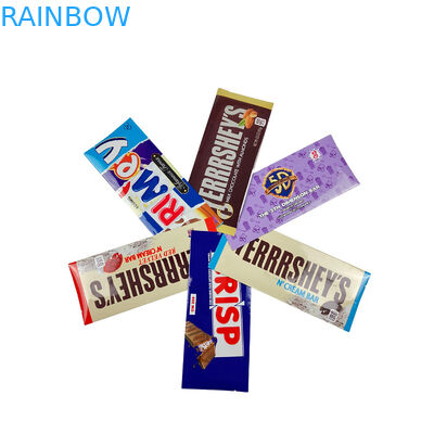 چاپی سفارشی درجه غذایی پشت طرف بسته بندی شده کیسه ناشتا نوار انرژی بسته بندی بسته بندی شکلات قارچ