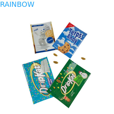 غذای پشت سِل جانبی کیسه میان وعده شیرینی بسته بندی شکلات شیرینی بار بسته بندی سفارشی وسط جانبی مهر شیرینی کیسه
