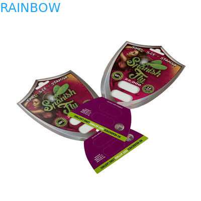 بسته بندی 3D Sex Pill Blister Card برای 1/2 کپسول جعبه های نمایش کارت 3D Ventricular