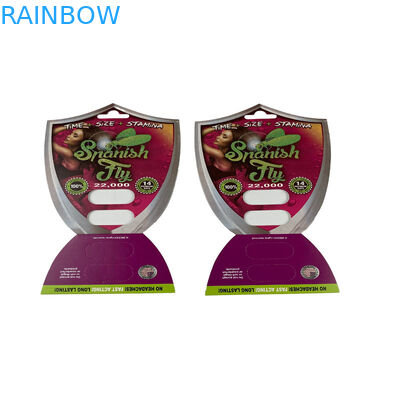 بسته بندی 3D Sex Pill Blister Card برای 1/2 کپسول جعبه های نمایش کارت 3D Ventricular