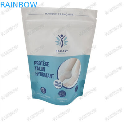 عمده فروشی کیسه های مهر گرمایی ضد رطوبت برای حمام نرم چاپ سفارشی قابل بازیافت بسته بندی با کیفیت بالا زپ