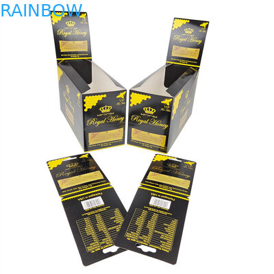 3بسته بندی مواد غذایی برای مردان بسته بندی عسل سلطنتی بسته بندی کاغذ نمایش جعبه کارت کاغذی