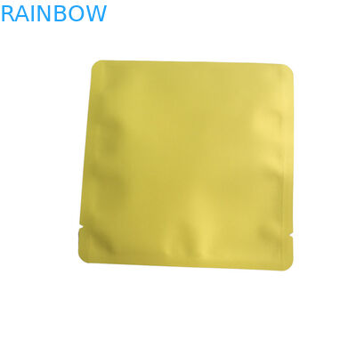 لوگو سفارشی درجه غذایی پاک جلو زیپ 3 جانبی مهر و موم کیسه برای ماسک صورت